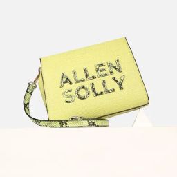 Allen Solly Green Textured Free Size Sling Handbag-81