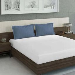 DDECOR Live Beautiful Blue Cotton 210 TC Pillow Covers - Set of 2-image-65