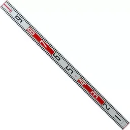 Shinwa Rules Standard Aluminum Leveling Rod 1000 mm Length, 68538285-19