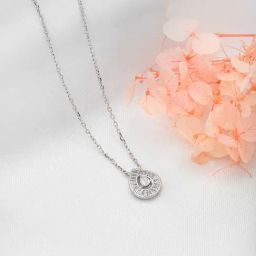 Silberry 92.5 Sterling Silver Princess Diana Necklace-image-67