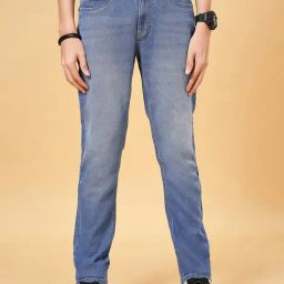 SF Jeans by Pantaloons Light Blue Regular Fit Jeans-image-87