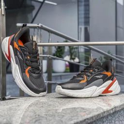 Red Tape Men's Black Walking Shoes-image-83