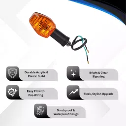 Varroc Indicator for Hero Glamour / Achiever New Model, K353336900 (Pack of 2) image 5