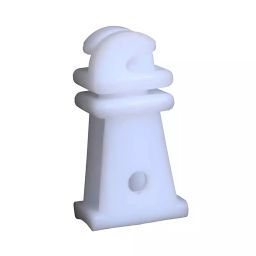ANSH EXIM 3.4 cm Polypropylene Rectangular Insulator for Solar Energizer (Pack of 100)-23