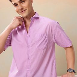 Mast & Harbour Pure Cotton Relaxed Fit Casual Shirt-image-32