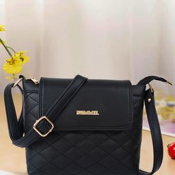 FOMMIL Structured Sling Bag with Quilted-14