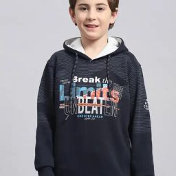 Monte Carlo Kids Navy Printed Full Sleeves Sweatshirt-image-11