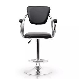 Teal Fuji Black Bar Stool-13