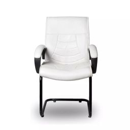 Rk Sitting High Back Support Ergonomic Executive Office Chair White for Home Computer Study Sitting Chairs-image-2