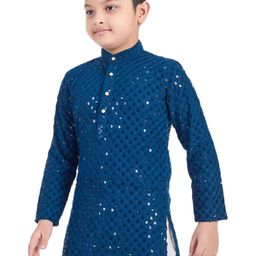 SQS Solid Kurta for Kids and Boys-image-61