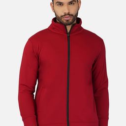 TOXA Men Fleece Lightweight Outdoor Bomber Jacket-image-61