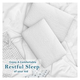 Sassoon Memory Foam Solid Sleeping Pillow Pack of 4 - White image 2