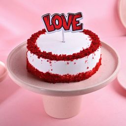 Red Velvet Valentine Cake-image-28