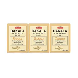 FARM SECRETS Set Of 3 Dakala Herbal Handmade Turmeric Soap- 75 g Each-image-76