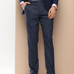 INVICTUS Men Weft Stetch- 2 Way Comfort Stretch Slim Fit Trousers-image-3