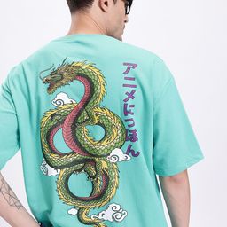 Kook N Keech Anime Nippon Printed Oversized T-shirt-image-71