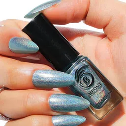 BEROMT Linear Holographic Long Lasting Nail Polish - 8 ml Shade - BNP507 - Blue-31