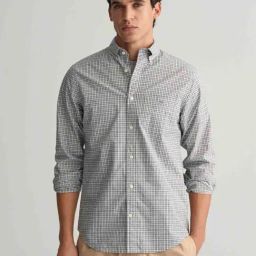 GANT Check Button Down Regular Fit Shirt-image-6