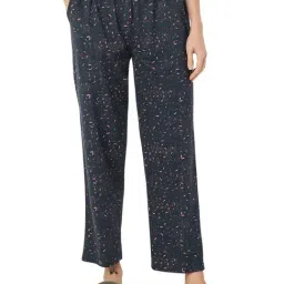 Smarty Pants Navy Blue Cotton Abstract Pyjamas-image-87