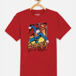 Superman Printed Tshirt For Kids Boys-image-68