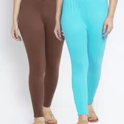 Gracit Multicolor Regular Fit Leggings-12