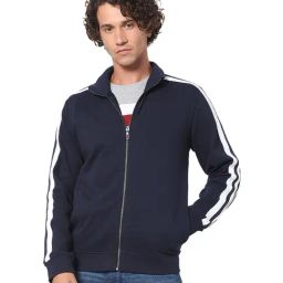 celio* Navy Full Sleeves Regular Fit Sweatshirt-image-106
