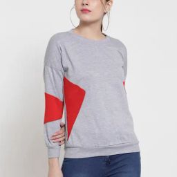 Belle Fille Grey Full Sleeves Sweatshirt-image-49