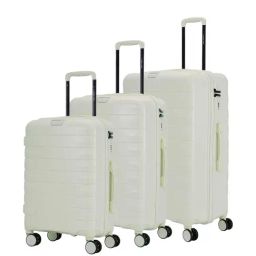 Nasher Miles Vienna Hard-Sided Luggage Set of 3 White Cream Trolley Bag (55, 65 & 75 cm)-image-58