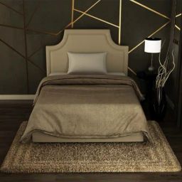 Spaces Brown Polyester Fleence Double Blanket-image-3