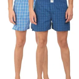 U.S. Polo Assn. Blue Check Boxers - Pack of 2-image-28