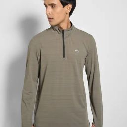 Ajile By Pantaloons Grey Slim Fit T-Shirts-image-78