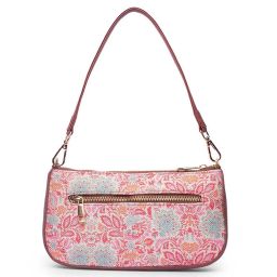 ZOUK Multicolor Printed Small Baguette Bag image 3