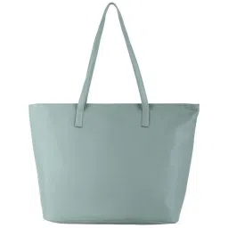 Toteteca Green Solid Medium Tote Handbag image 3