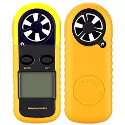 NS Battery Powered Digital LCD Display Anemometer for Laboratories image 4