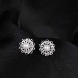 The Real Effect London 800 Silver Earrings for Women-picture-7