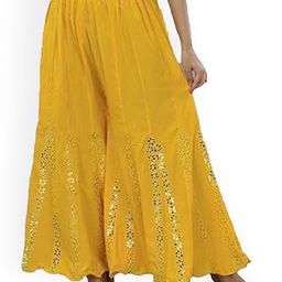 SRISARAS Women Printed Pleated Jodhpuris Trousers-picture-44