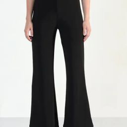 Showoff Black Relaxed Fit Trousers-24
