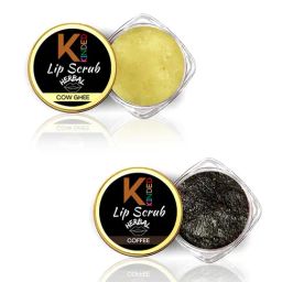 KINDED Herbal Cow Ghee & Coffee Lip Scrub Combo-12