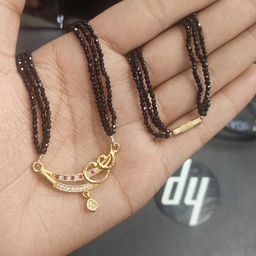 Gorkhastyle Women Black Necklace and Chains-image-89