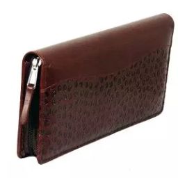 Sukeshcraft Cheque Book Holder for One Cheque Book Pu (Beens Brown) Beens Brown-picture-20