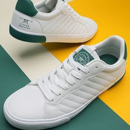 Flying Machine Men PU Sneakers-image-8