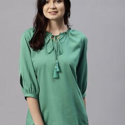Shree Green Solid Tunic-picture-31