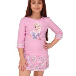 Cutecumber Girls Pink Regular Fit Dress-image-69