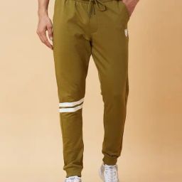 Being Human Green Regular Fit Joggers-picture-32