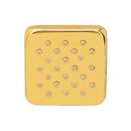 Aquieen 76.2 mm (3 Inch) Square Brass Gold Wall Mount Body Shower Jets, AQN 234-image-53