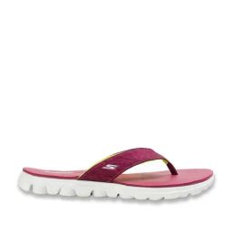 Skechers Women's ON-THE-GO - FLOW Pink Flip Flops-picture-9