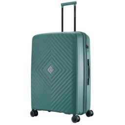 Nasher Miles Antwerp Hard-Sided Polypropylene Check-in Luggage Dark Green 28 inch |75cm Trolley Bag-picture-13