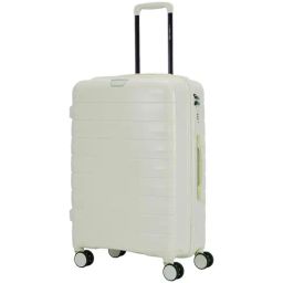 Nasher Miles Vienna Hard-Sided Check-in Luggage White Cream 65cm Trolley Bag-12
