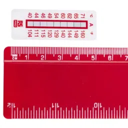 RS PRO Non-Reversible Temperature Sensitive Label 40°C to 71°C 9 Levels, 7799779 image 3
