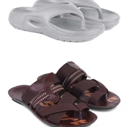 DRACKFOOT Men Set Of 2 Comfort Sandals & Thong Flip-Flops-picture-52